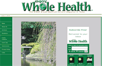 Desktop Screenshot of enjoywholehealth.com